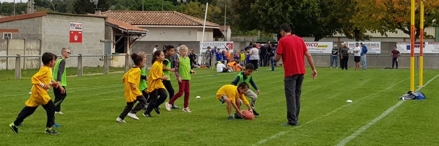 Une rencontre rugby sans plaquage